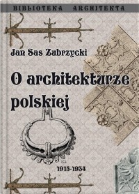 O architekturze polskiej - okładka książki