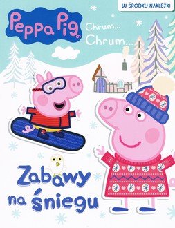 Peppa Pig. Zabawy na śniegu - okładka książki
