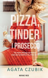 Pizza, Tinder i prosecco - okładka książki