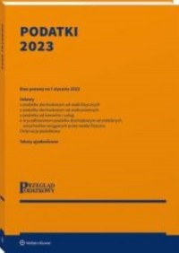 Podatki 2023 - okładka książki