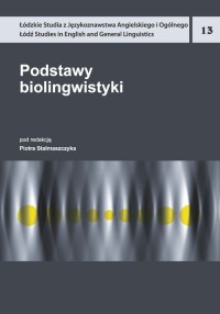Podstawy biolingwistyki - okładka książki