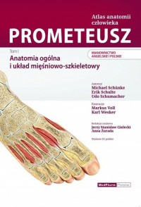Prometeusz Atlas Anatomii Człowieka. - okładka książki