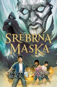 Srebrna maska - okładka książki