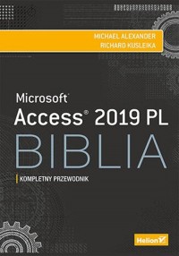 Access 2019 PL. Biblia - okładka książki