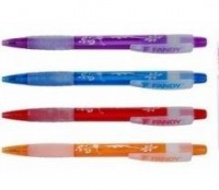 Długopis Flowers niebieski MIX - zdjęcie produktu