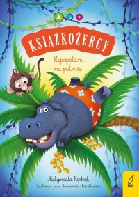 Książkożercy Hipopotam na palmie. - okładka książki