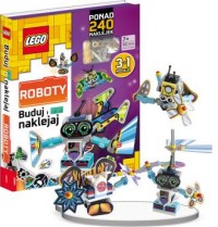 Lego Books. Buduj i naklejaj: Roboty - okładka książki