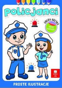 Policjanci. Gruba kreska - okładka książki