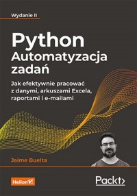 Python. Automatyzacja zadań. Jak - okładka książki