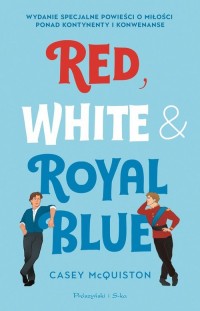 Red White & Royal Blue - okładka książki