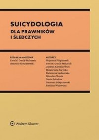 Suicydologia dla prawników i śledczych - okładka książki