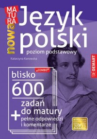 Zadania maturalne z polskiego - okładka podręcznika