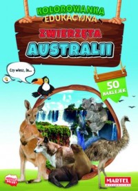 Zwierzęta Australii. Kolorowanka - okładka książki