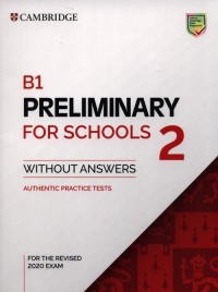 B1 Preliminary for Schools 2 Students - okładka podręcznika