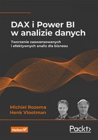 DAX i Power BI w analizie danych - okładka książki