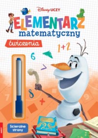 Disney uczy mix. Elementarz matematyczny. - okładka książki