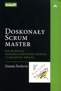 Doskonały Scrum master - okładka książki