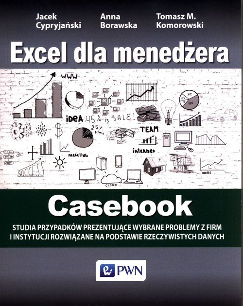 Excel dla menedżera Casebook - okładka książki