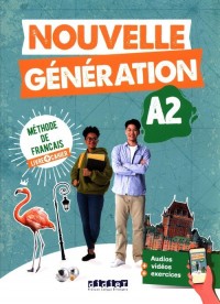 Generation A2 Nouvelle Podręcznik - okładka podręcznika