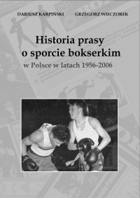 Historia prasy o sporcie bokserskim - okładka książki