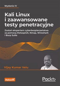 Kali Linux i zaawansowane testy - okładka książki