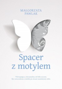 Spacer z motylem - okładka książki