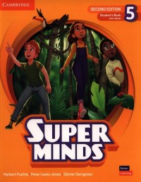 Super Minds Second Edition 5 Students - okładka podręcznika
