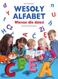 Wesoły alfabet. Wiersze dla dzieci - okładka książki