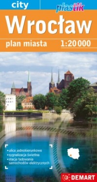 Wrocław - plan miasta plastik 1:20 - okładka książki