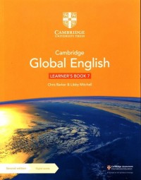 Cambridge Global English 7 Learners - okładka podręcznika