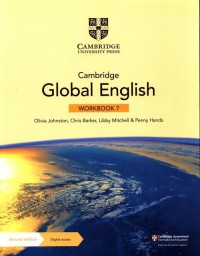 Cambridge Global English 7 Workbook - okładka podręcznika