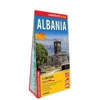 Comfort! map Albania 1:280 000 - okładka książki