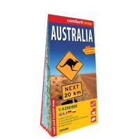 Comfort! map Australia 1:4 250 - okładka książki
