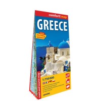 Comfort! map Grecja 1:750 000 - okładka książki