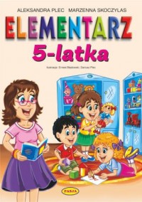 Elementarz 5-latka - okładka książki