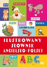 Ilustrowany słownik angielsko-polski - okładka podręcznika