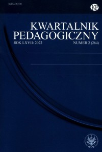 Kwartalnik Pedagogiczny 2022/2 - okładka książki