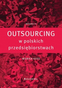 Outsourcing w polskich przedsiębiorstwach - okładka książki