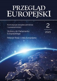 Przegląd Europejski 2/2021 - okładka książki