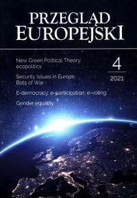 Przegląd Europejski 4/2021 - okładka książki