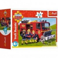 Puzzle 54 Mini Strażak Sam w gotowości - zdjęcie zabawki, gry