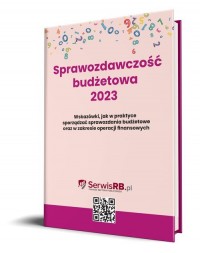 Sprawozdawczość budżetowa 2023 - okładka książki