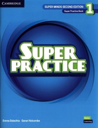 Super Minds 1 Super Practice Book - okładka podręcznika