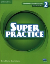 Super Minds 2 Super Practice Book - okładka podręcznika