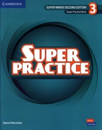 Super Minds 3 Super Practice Book - okładka podręcznika