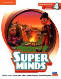 Super Minds 4 Workbook with Digital - okładka książki