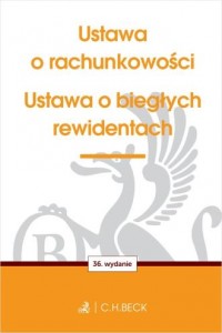 Ustawa o rachunkowości oraz ustawa - okładka książki