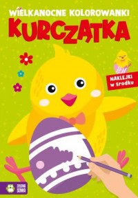 Wielkanocne kolorowanki Kurczątka - okładka książki