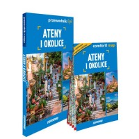 Ateny i okolice light: przewodnik - okładka książki