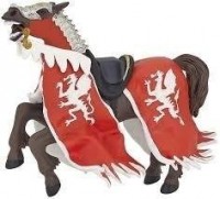 Koń czerwonego Króla smoka - zdjęcie zabawki, gry